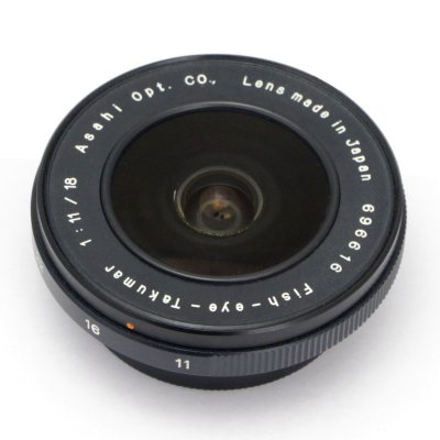 画像1: Asahi Opt. Co.,（旭光学工業） Super-Multi-Coated Fish-Eye-Takumar（タクマー）18mm/F11