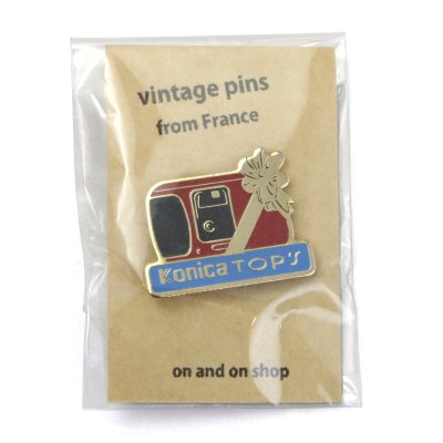 画像1: Konica TOP ピンバッジ