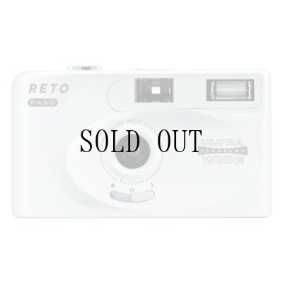 画像1: RETO（レト）PANO 35mmフィルムカメラ｜メタリックシルバー