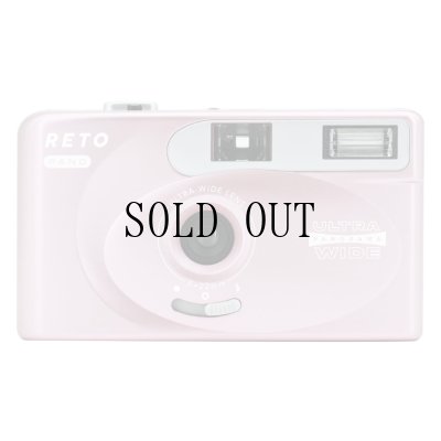 画像1: RETO（レト）PANO 35mmフィルムカメラ｜メタリックピンク