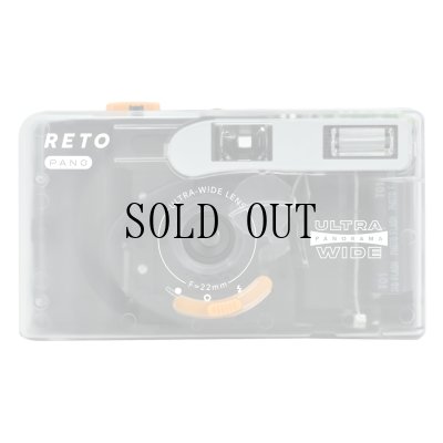画像1: RETO（レト）PANO 35mmフィルムカメラ｜シアーホワイト　