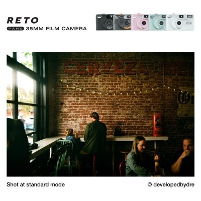 画像11: RETO(レト)PANO 35mmフィルムカメラ|シアーホワイト