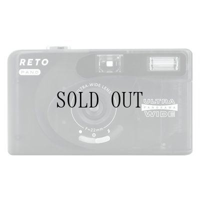 画像1: RETO（レト）PANO 35mmフィルムカメラ｜シアーブラック