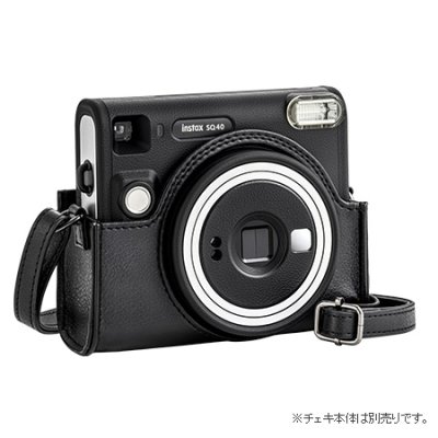 画像4: チェキinstax SQUARE40用 SQ40 カメラケース（ブラック）
