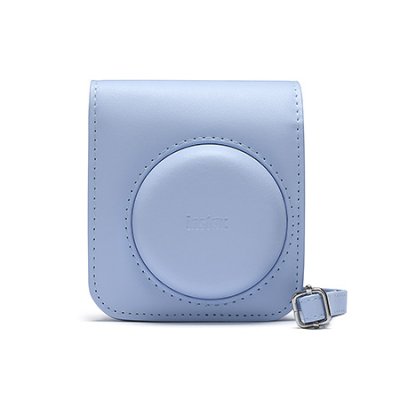 画像1: チェキ instax mini 12用 カメラケース（ブルー）