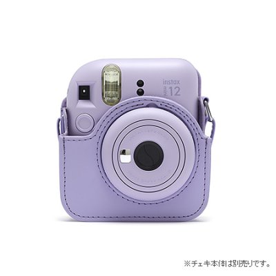画像2: チェキ instax mini 12用 カメラケース（パープル）