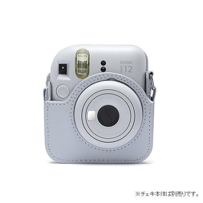 画像2: チェキ instax mini 12用 カメラケース（ホワイト）