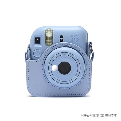 画像2: チェキ instax mini 12用 カメラケース（ブルー）