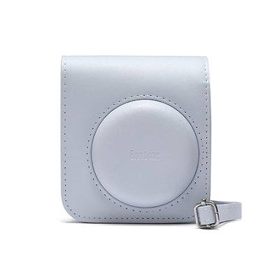 画像1: チェキ instax mini 12用 カメラケース（ホワイト）