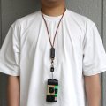 レザーネックストラップ | ブラック