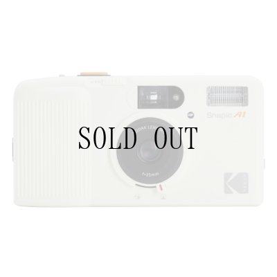 画像1: ■12月下旬発売予定■KODAK Snapic A1 35mm Film Camera ｜アイボリーホワイト