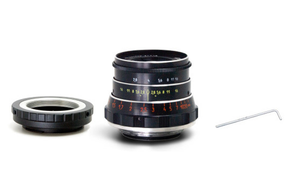 LZOS industar-61 L/D（インダスター）55mm/F2.8 レンズ + FUJIFILM X 