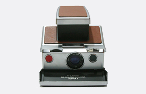 POLAROID SX-70 INSTANT CAMERA SILVER-BR…IMPOSSIBLE