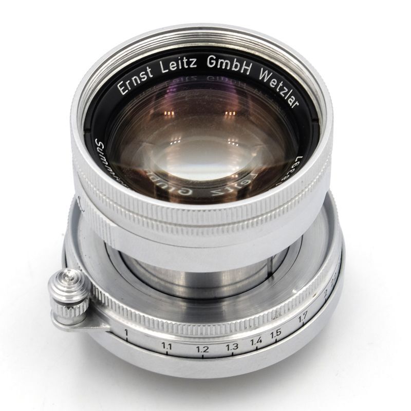 ［渋谷ロフト店］Leica (Ernst Leitz GmbH Wetzlar) Summicron 50mm/F2 ケース付 