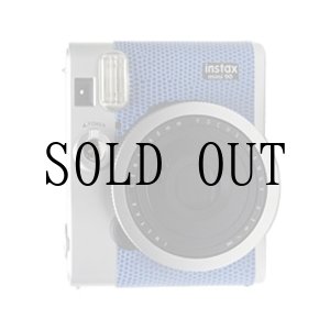 画像: チェキ instax mini 90 専用カスタムレザー [Blue]