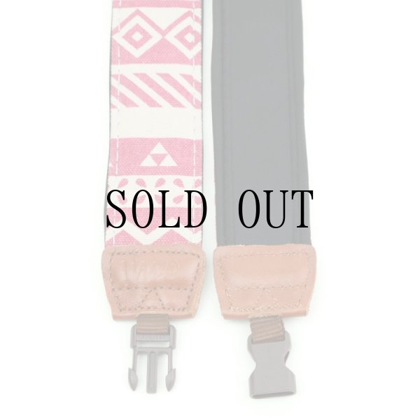 画像2: !MO CAMERA STRAP［Geometric Red］
