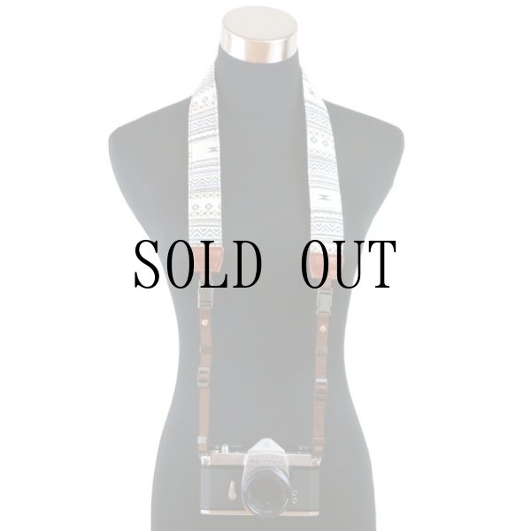 画像5: !MO CAMERA STRAP［White Navajo］