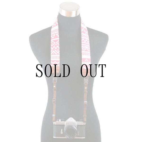 画像5: !MO CAMERA STRAP［Geometric Red］