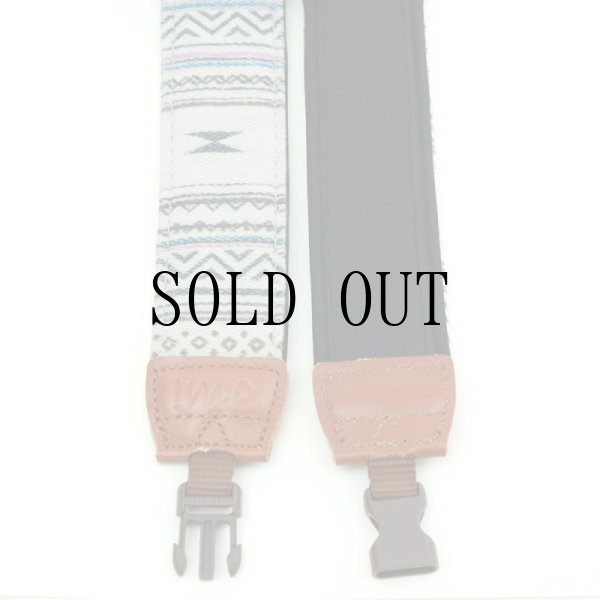 画像2: !MO CAMERA STRAP［White Navajo］