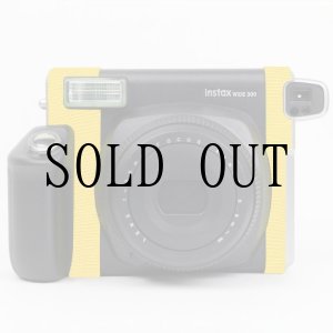 画像: チェキ instax WIDE 300 専用カスタムレザー [Yellow]