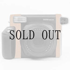 画像: チェキ instax WIDE 300 専用カスタムレザー [Beige]