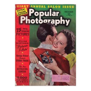 画像: ビンテージ雑誌 Popular Photography 1940年12月号