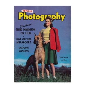 画像: ビンテージ雑誌 Popular Photography 1942年9月号