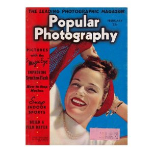 画像: ビンテージ雑誌 Popular Photography 1940年2月号