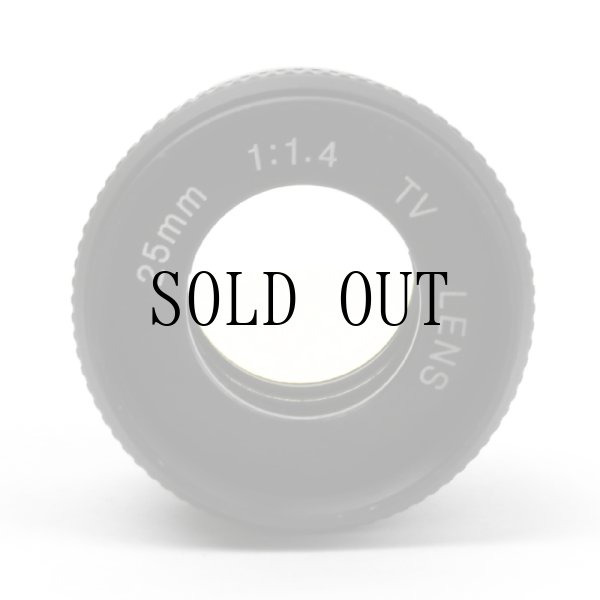 画像6: CCTV 25mm/F1.4レンズ[Black]