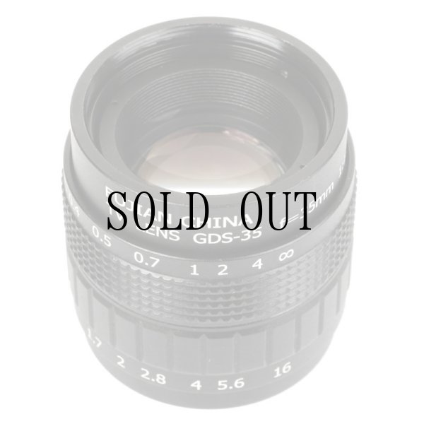 画像2: CCTV 35mm/F1.7レンズ[Black]