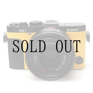 画像: Sony RX1 専用カスタムレザー [Yellow]