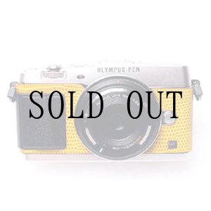 画像: OLYMPUS PEN E-P5 専用カスタムレザー [Yellow]