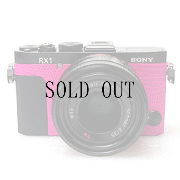 画像1: Sony RX1 専用カスタムレザー [Pink]