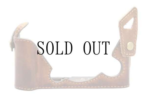 画像2: FUJIFILM X-T10 専用レザーケース・ストラップセット [Brown]