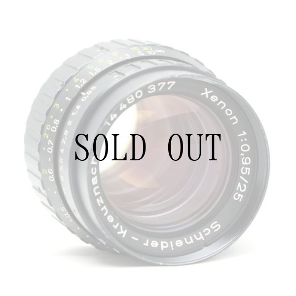 Schneider Kreuznach（シュナイダー・クロイツナッハ）Xenon 25mm/F0