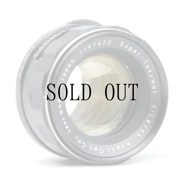 画像6: ASAHI OPT.CO.（旭光学工業）Super-Takumar（タクマー）55mm/F1.8