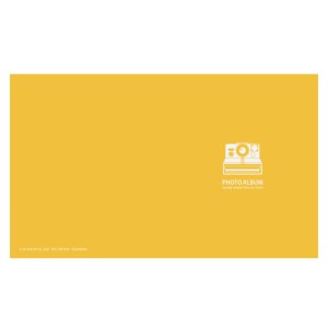 画像: ポラロイド専用アルバム【BOX Yellow】on and onオリジナル