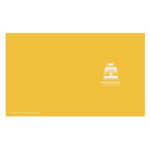 画像: ポラロイド専用アルバム【SX-70 Yellow】on and onオリジナル