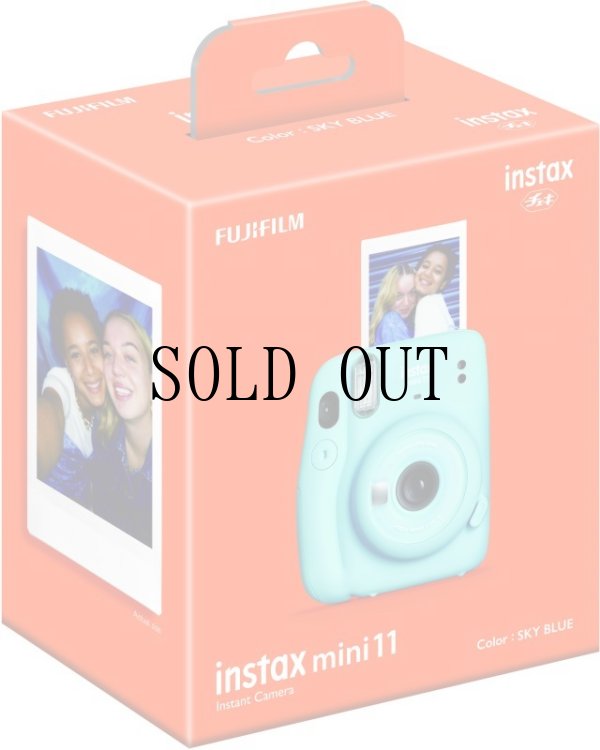 画像4: 《法人用 | お店さま向け割引き価格でご提供》チェキ instax mini 11 | スカイブルー