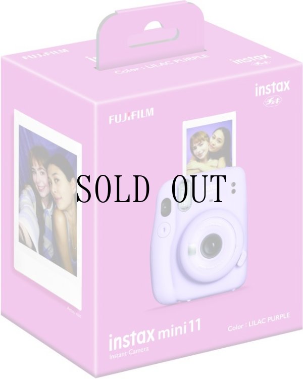 【新品】チェキ instax mini 11 ライラックパープル　保証書添付