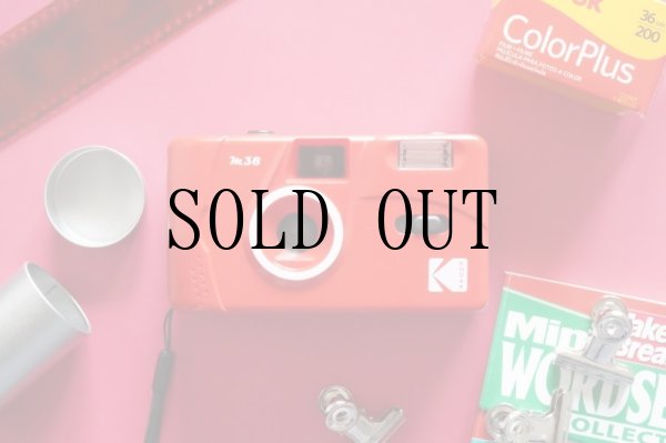 画像11: KODAK（コダック）M38 フィルムカメラ｜フレイムスカーレット