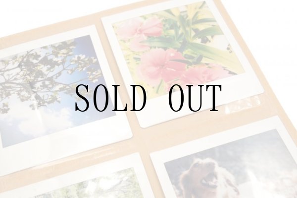 画像4: チェキ,チェキスクエアアルバム [ブルー&レッド]※チェキフィルム160枚収納可能