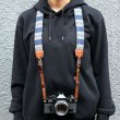 画像1: !MO CAMERA STRAP［Navy Wall］