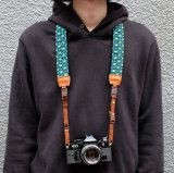 画像: !MO CAMERA STRAP［Vintage Circle］