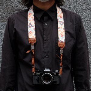 画像: !MO CAMERA STRAP［Tribal Robot］