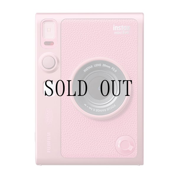 画像1: 《法人用 | お店さま向け割引き価格でご提供》チェキ instax mini Evo PINK（ピンク）