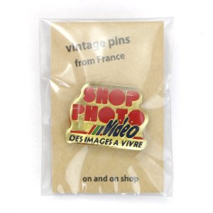画像: SHOP PHOT VIDEO ピンバッジ
