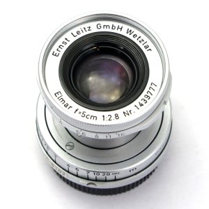 画像: Leica (Ernst Leitz GmbH Wetzlar) Elmar（エルマー）50mm/F2.8