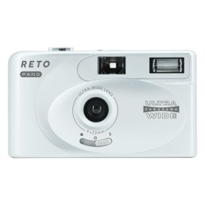 画像: RETO（レト）PANO 35mmフィルムカメラ｜メタリックシルバー