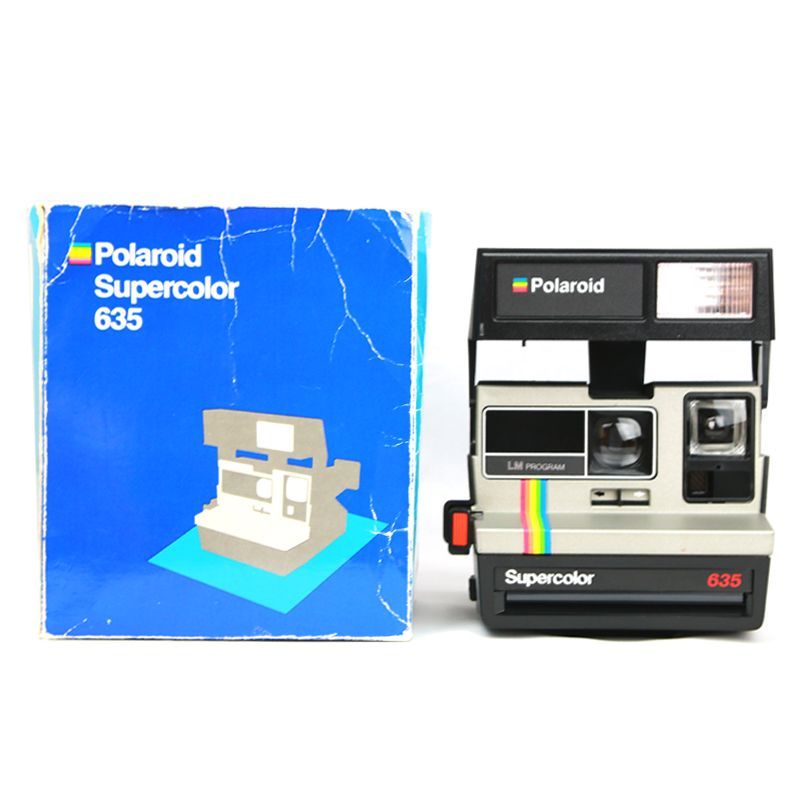 画像: POLAROID SX-70   > BOX型（600シリーズ）　2点UP